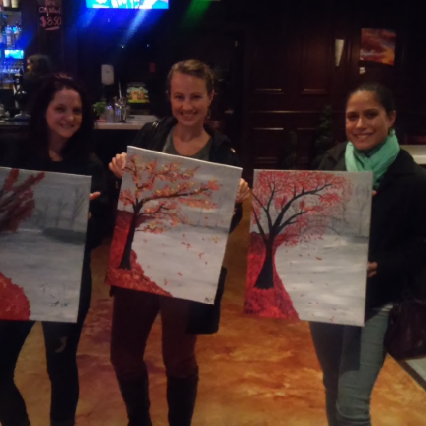 Paint and Sip Night