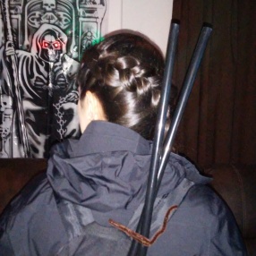 Katniss with braid and all