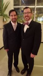 The groom and the groomsman