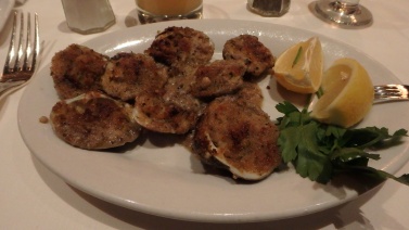 Clams from Gallaghers Steakhouse